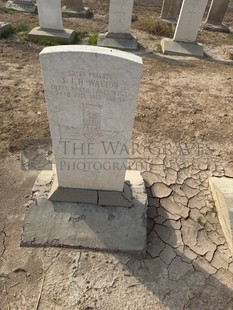 BAGHDAD (NORTH GATE) WAR CEMETERY - WALTON, S J H